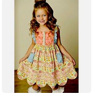 Matilda Jane Friends Forever Sloane Dress Size 6